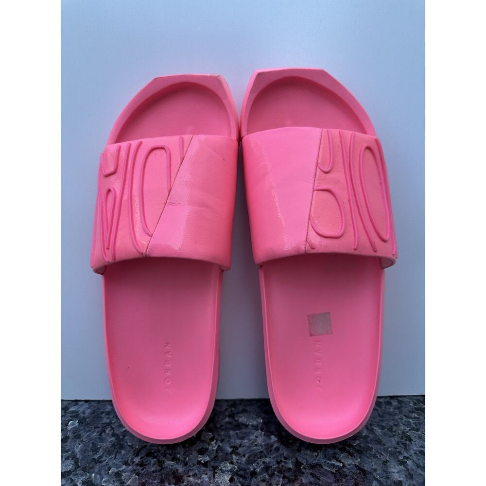 Nike Jordan Nola Slide Womens Size 10 Pink Beach Walking Outdoor Sandals